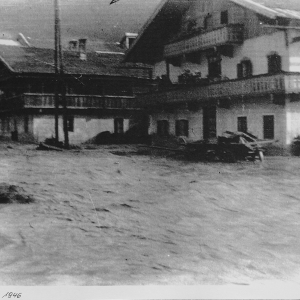 Berger - Schusterbauer und Bassgeiger, Hochwasser 20.07.1946